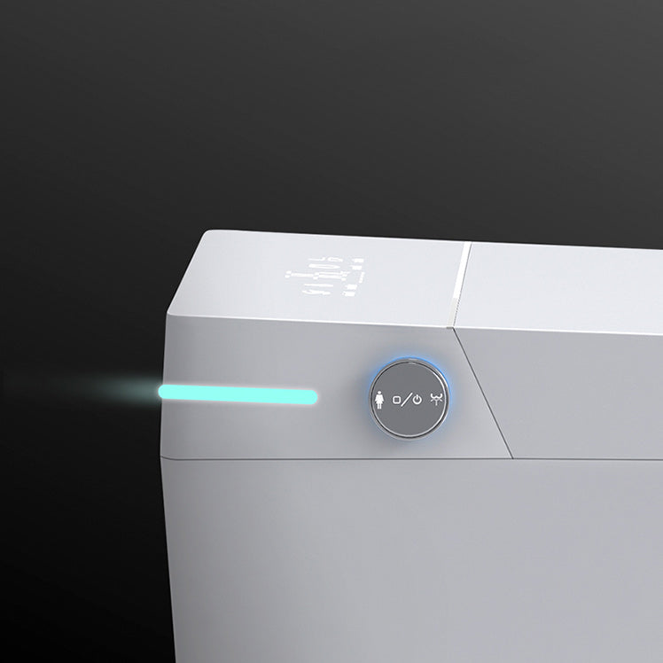 Elongated Smart Bidet White Heated Seat Toilet Bidet17.52" H Clearhalo 'Bathroom Remodel & Bathroom Fixtures' 'Bidets' 'Home Improvement' 'home_improvement' 'home_improvement_bidets' 'Toilets & Bidets' 6648504