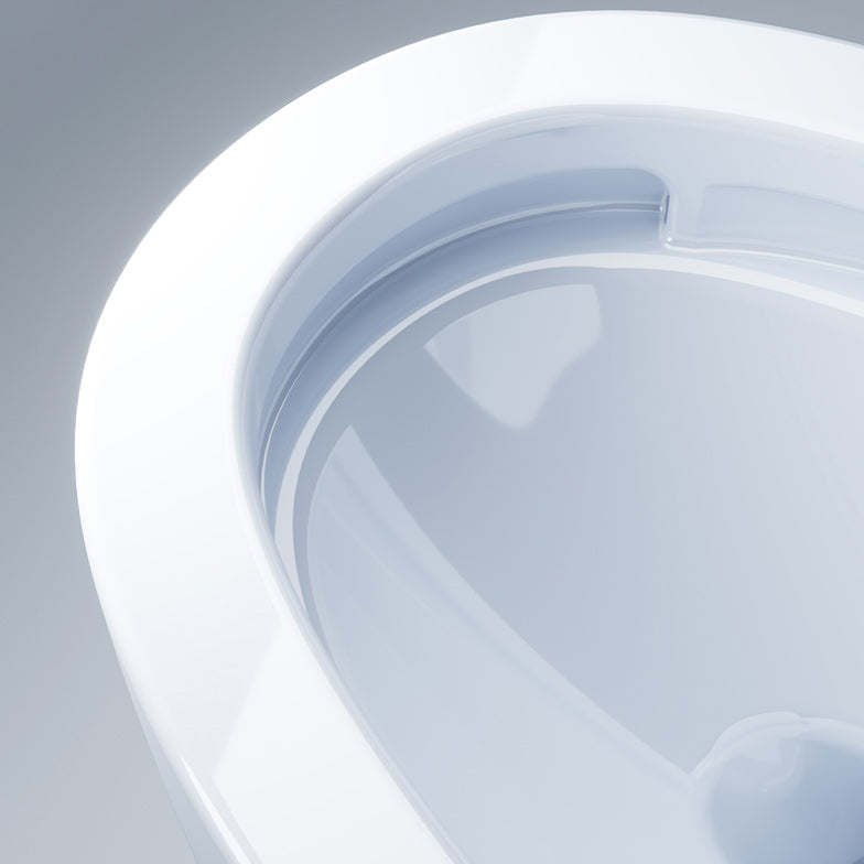 Smart Toilet Elongated White Ceramic Contemporary Foot Sensor Clearhalo 'Bathroom Remodel & Bathroom Fixtures' 'Bidets' 'Home Improvement' 'home_improvement' 'home_improvement_bidets' 'Toilets & Bidets' 6648610