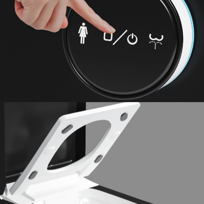 Heated Seat All-in-One Bidet Elongated Stain Resistant Bidet Clearhalo 'Bathroom Remodel & Bathroom Fixtures' 'Bidets' 'Home Improvement' 'home_improvement' 'home_improvement_bidets' 'Toilets & Bidets' 6648667