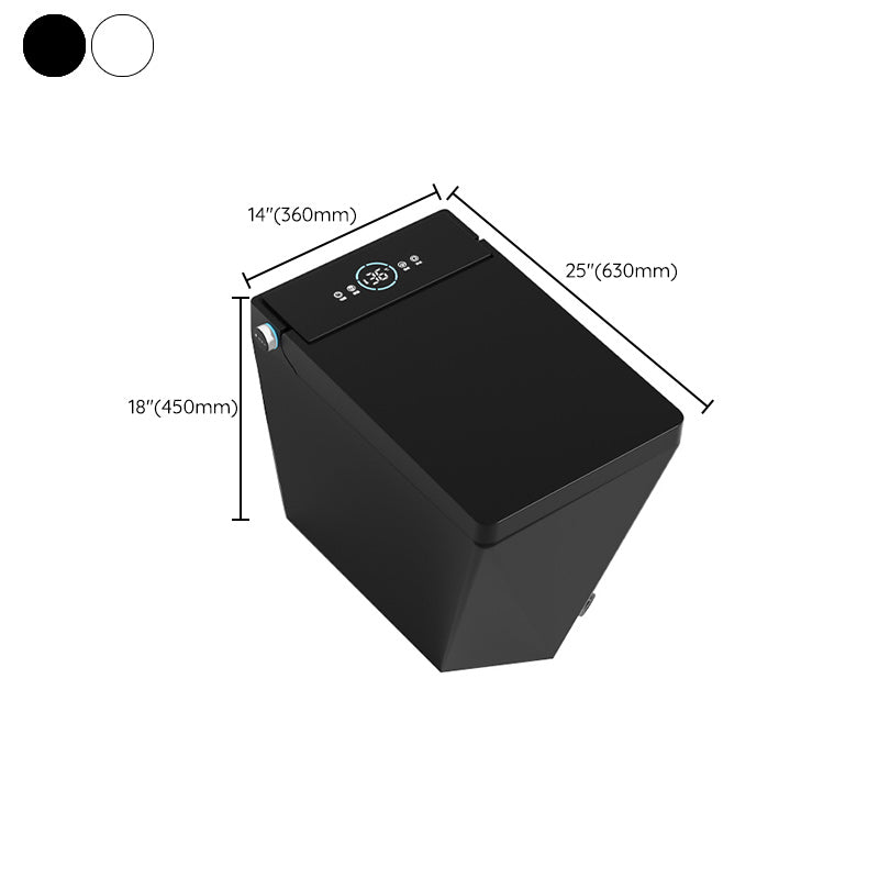 Heated Seat All-in-One Bidet Elongated Stain Resistant Bidet Clearhalo 'Bathroom Remodel & Bathroom Fixtures' 'Bidets' 'Home Improvement' 'home_improvement' 'home_improvement_bidets' 'Toilets & Bidets' 6648668
