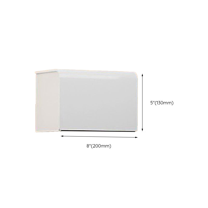 White Bathroom Accessory Set Contemporary Aluminum Bathroom Accessory Kit with Towel Bar Clearhalo 'Bathroom Hardware Sets' 'Bathroom Hardware' 'Bathroom Remodel & Bathroom Fixtures' 'bathroom_hardware_sets' 'Home Improvement' 'home_improvement' 'home_improvement_bathroom_hardware_sets' 6649005