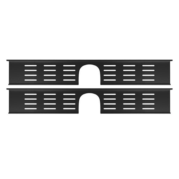 2-Piece Modern Style Bathroom Hardware Set Bath Shelf in Aluminum 27.5" Black 2 Piece Set Clearhalo 'Bathroom Hardware Sets' 'Bathroom Hardware' 'Bathroom Remodel & Bathroom Fixtures' 'bathroom_hardware_sets' 'Home Improvement' 'home_improvement' 'home_improvement_bathroom_hardware_sets' 6649075