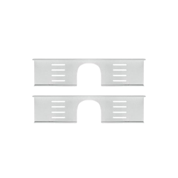 2-Piece Modern Style Bathroom Hardware Set Bath Shelf in Aluminum 16" Silver 2 Piece Set Clearhalo 'Bathroom Hardware Sets' 'Bathroom Hardware' 'Bathroom Remodel & Bathroom Fixtures' 'bathroom_hardware_sets' 'Home Improvement' 'home_improvement' 'home_improvement_bathroom_hardware_sets' 6649077