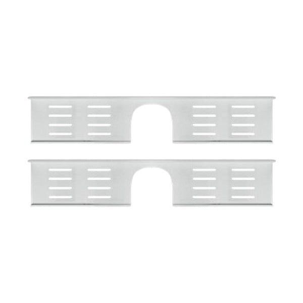 2-Piece Modern Style Bathroom Hardware Set Bath Shelf in Aluminum 20" Silver 2 Piece Set Clearhalo 'Bathroom Hardware Sets' 'Bathroom Hardware' 'Bathroom Remodel & Bathroom Fixtures' 'bathroom_hardware_sets' 'Home Improvement' 'home_improvement' 'home_improvement_bathroom_hardware_sets' 6649078