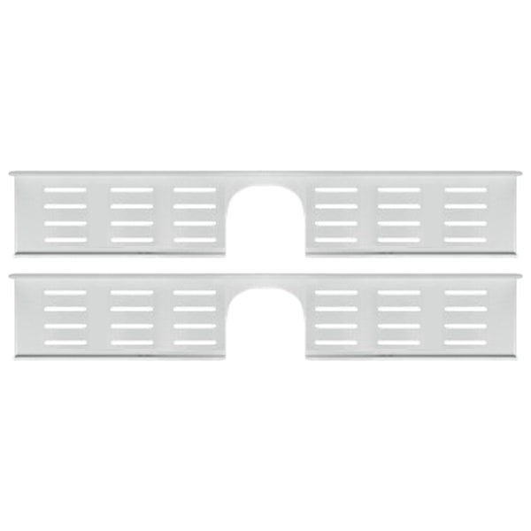 2-Piece Modern Style Bathroom Hardware Set Bath Shelf in Aluminum 23.5" Silver 2 Piece Set Clearhalo 'Bathroom Hardware Sets' 'Bathroom Hardware' 'Bathroom Remodel & Bathroom Fixtures' 'bathroom_hardware_sets' 'Home Improvement' 'home_improvement' 'home_improvement_bathroom_hardware_sets' 6649079