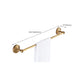 Traditional Bathroom Accessory Kit Gold Paper Holder Bathroom Set Clearhalo 'Bathroom Hardware Sets' 'Bathroom Hardware' 'Bathroom Remodel & Bathroom Fixtures' 'bathroom_hardware_sets' 'Home Improvement' 'home_improvement' 'home_improvement_bathroom_hardware_sets' 6649255