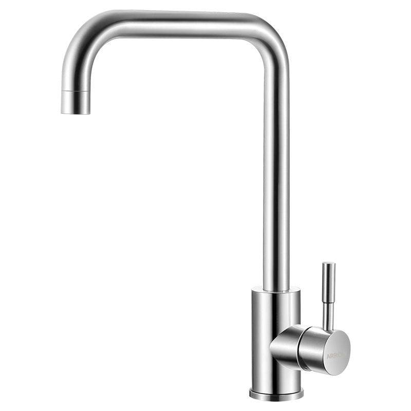 Modern Faucets 1-Handle 1-Hole Single Level Low Profile Copper Bar Faucet Grey 13.5" Clearhalo 'Home Improvement' 'home_improvement' 'home_improvement_kitchen_faucets' 'Kitchen Faucets' 'Kitchen Remodel & Kitchen Fixtures' 'Kitchen Sinks & Faucet Components' 'kitchen_faucets' 6658641