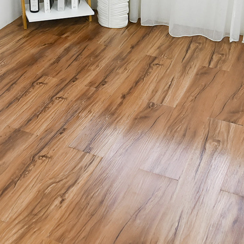 Classic Style Vinyl Flooring Low Gloss Peel and Stick Vinyl Flooring Yellow-Brown Clearhalo 'Flooring 'Home Improvement' 'home_improvement' 'home_improvement_vinyl_flooring' 'Vinyl Flooring' 'vinyl_flooring' Walls and Ceiling' 6658812