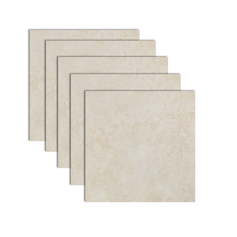 Peel and Stick Vinyl Flooring Marble Look Vinyl Flooring with Square Edge Beige Clearhalo 'Flooring 'Home Improvement' 'home_improvement' 'home_improvement_vinyl_flooring' 'Vinyl Flooring' 'vinyl_flooring' Walls and Ceiling' 6658877