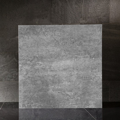 Square PVC Flooring Peel & Stick Stone Design Vinyl Flooring for Living Room Grey Clearhalo 'Flooring 'Home Improvement' 'home_improvement' 'home_improvement_vinyl_flooring' 'Vinyl Flooring' 'vinyl_flooring' Walls and Ceiling' 6658890