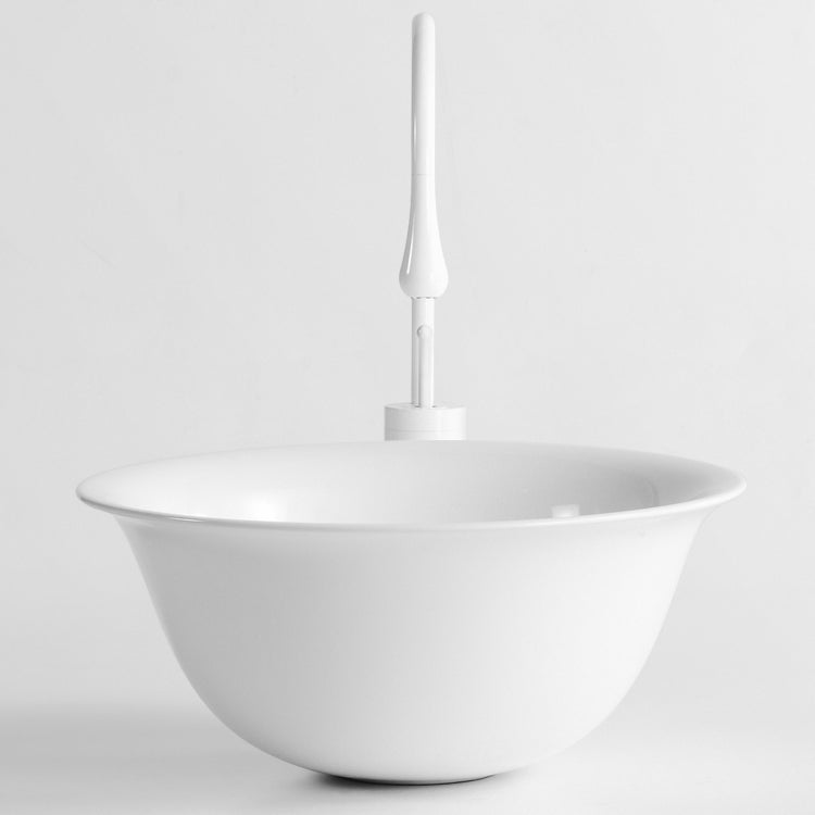 Modern Bathroom Sink Porcelain Round with Pop-Up Drain Vessel Bathroom Sink Clearhalo 'Bathroom Remodel & Bathroom Fixtures' 'Bathroom Sinks & Faucet Components' 'Bathroom Sinks' 'bathroom_sink' 'Home Improvement' 'home_improvement' 'home_improvement_bathroom_sink' 6658918