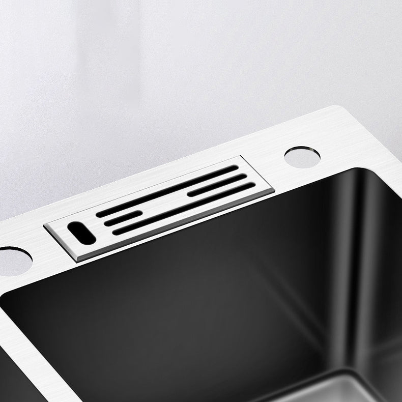 Modern Style Kitchen Sink Stainless Steel Drop-In Kitchen Double Sink Clearhalo 'Home Improvement' 'home_improvement' 'home_improvement_kitchen_sinks' 'Kitchen Remodel & Kitchen Fixtures' 'Kitchen Sinks & Faucet Components' 'Kitchen Sinks' 'kitchen_sinks' 6659277