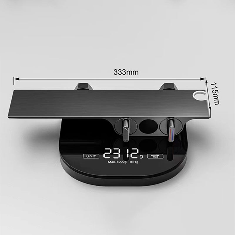 Wall Mounted Metal Bathroom Faucet Low Arc Waterfall Tub Filler Clearhalo 'Bathroom Remodel & Bathroom Fixtures' 'Bathtub Faucets' 'bathtub_faucets' 'Home Improvement' 'home_improvement' 'home_improvement_bathtub_faucets' 6659496