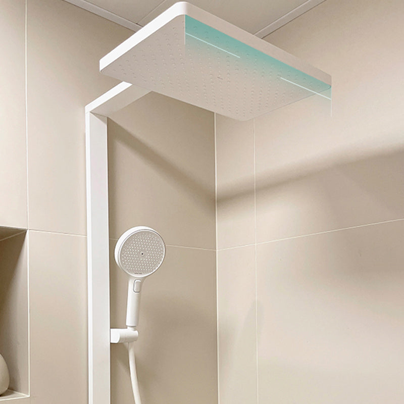 Modern Shower Faucet Brass Thermostatic Adjustable Shower Head Shower System Clearhalo 'Bathroom Remodel & Bathroom Fixtures' 'Home Improvement' 'home_improvement' 'home_improvement_shower_faucets' 'Shower Faucets & Systems' 'shower_faucets' 'Showers & Bathtubs Plumbing' 'Showers & Bathtubs' 6659852