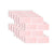 Peel & Stick Subway Tile Plastic Stain Resistant Peel & Stick Subway Tile 5-Pack Pink Clearhalo 'Flooring 'Home Improvement' 'home_improvement' 'home_improvement_peel_stick_blacksplash' 'Peel & Stick Backsplash Tile' 'peel_stick_blacksplash' 'Walls & Ceilings' Walls and Ceiling' 6660105