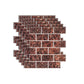 Peel & Stick Subway Tile Plastic Stain Resistant Peel & Stick Subway Tile 5-Pack Brown Clearhalo 'Flooring 'Home Improvement' 'home_improvement' 'home_improvement_peel_stick_blacksplash' 'Peel & Stick Backsplash Tile' 'peel_stick_blacksplash' 'Walls & Ceilings' Walls and Ceiling' 6660107