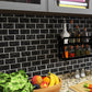 Peel & Stick Subway Tile Plastic Stain Resistant Peel & Stick Subway Tile 5-Pack Clearhalo 'Flooring 'Home Improvement' 'home_improvement' 'home_improvement_peel_stick_blacksplash' 'Peel & Stick Backsplash Tile' 'peel_stick_blacksplash' 'Walls & Ceilings' Walls and Ceiling' 6660116