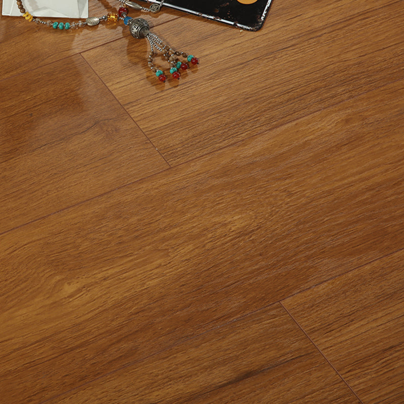 Modern Laminate Flooring Medium Wood Indoor Living Room Laminate Plank Flooring Brown Clearhalo 'Flooring 'Home Improvement' 'home_improvement' 'home_improvement_laminate_flooring' 'Laminate Flooring' 'laminate_flooring' Walls and Ceiling' 6660370