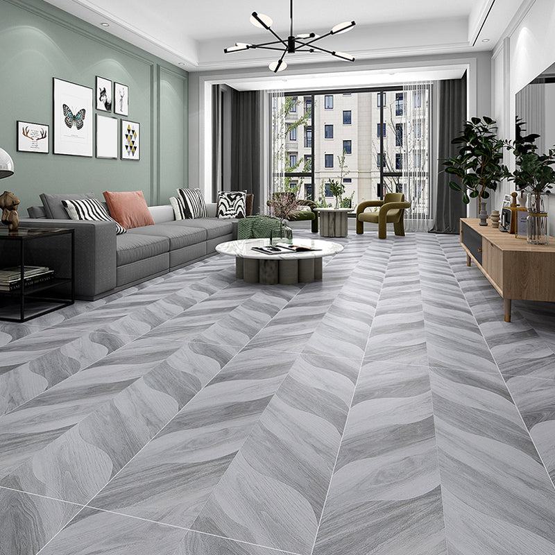 Modern Floor and Wall Tile Straight Edge Vintage Rectangle Indoor Floor Tile Grey 18 Pieces Clearhalo 'Floor Tiles & Wall Tiles' 'floor_tiles_wall_tiles' 'Flooring 'Home Improvement' 'home_improvement' 'home_improvement_floor_tiles_wall_tiles' Walls and Ceiling' 6660581