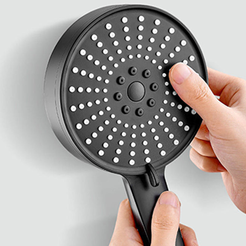 Modern Handheld Shower Head Adjustable Water Flow 5 Setting Wall-Mount Showerhead Clearhalo 'Bathroom Remodel & Bathroom Fixtures' 'Home Improvement' 'home_improvement' 'home_improvement_shower_heads' 'Shower Heads' 'shower_heads' 'Showers & Bathtubs Plumbing' 'Showers & Bathtubs' 6660738