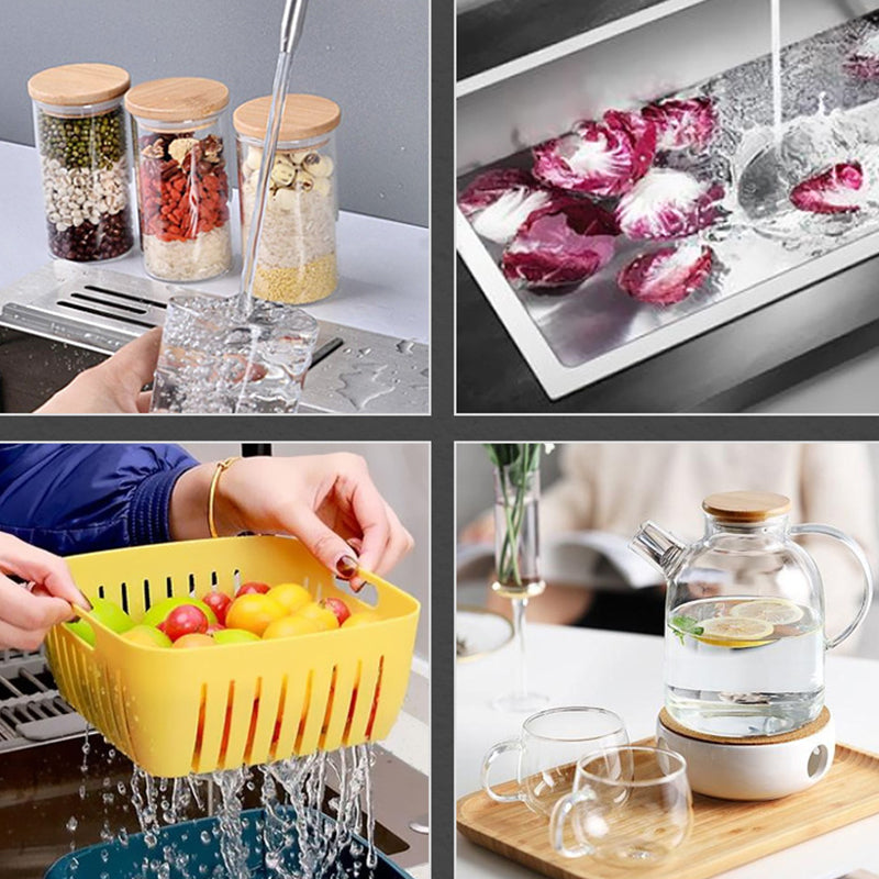 Contemporary Style Faucet Stainless Steel Single Handle High Arc Faucet for Kitchen Clearhalo 'Home Improvement' 'home_improvement' 'home_improvement_kitchen_faucets' 'Kitchen Faucets' 'Kitchen Remodel & Kitchen Fixtures' 'Kitchen Sinks & Faucet Components' 'kitchen_faucets' 6667215