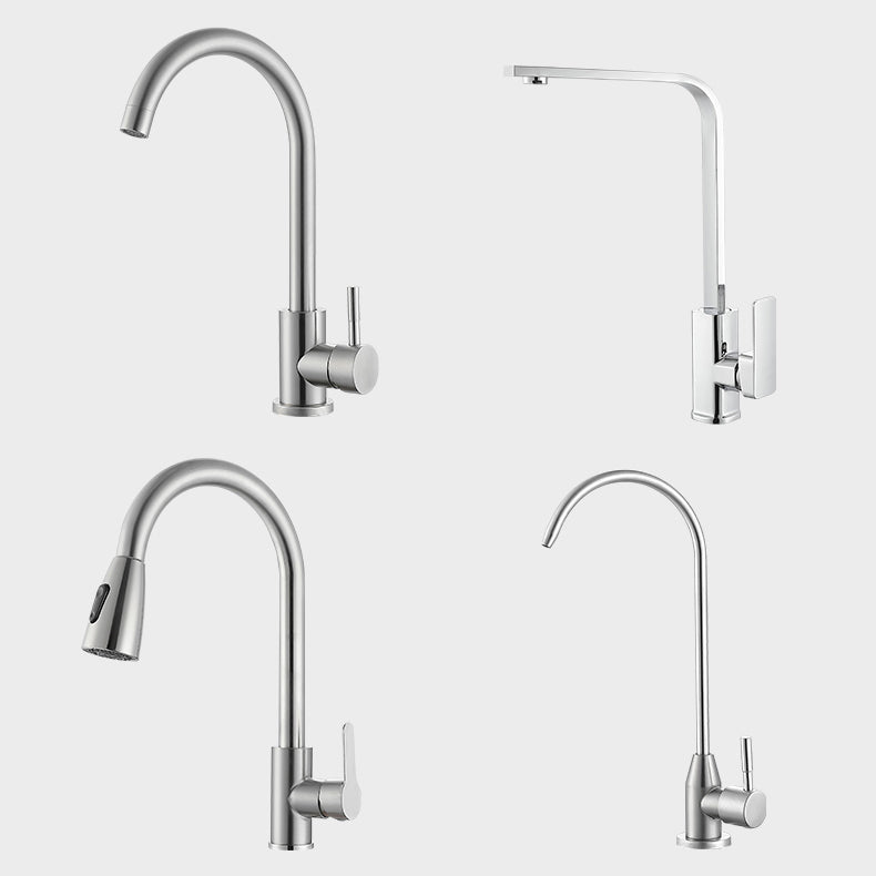 Modern Kitchen Sink Stainless Steel Kitchen Sink with Drain Strainer Kit Clearhalo 'Home Improvement' 'home_improvement' 'home_improvement_kitchen_sinks' 'Kitchen Remodel & Kitchen Fixtures' 'Kitchen Sinks & Faucet Components' 'Kitchen Sinks' 'kitchen_sinks' 6667347