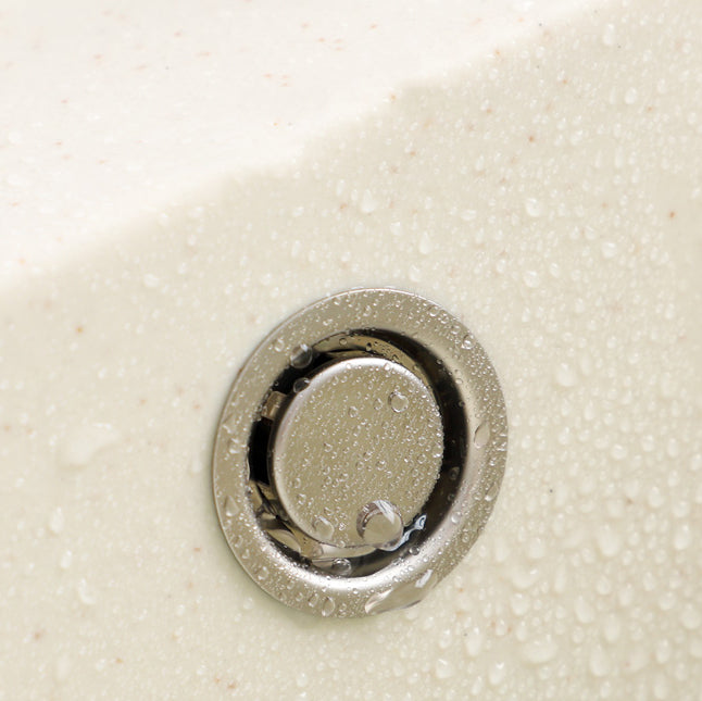 Contemporary Quartz Kitchen Sink Rectangle Shape Kitchen Sink with Double Sinks Clearhalo 'Home Improvement' 'home_improvement' 'home_improvement_kitchen_sinks' 'Kitchen Remodel & Kitchen Fixtures' 'Kitchen Sinks & Faucet Components' 'Kitchen Sinks' 'kitchen_sinks' 6667364