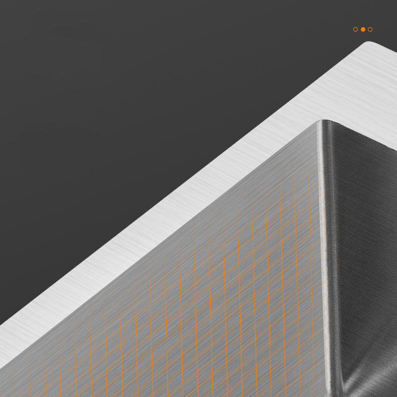 Classic Style Kitchen Sink Noise-cancelling Design Stainless Steel Kitchen Sink Clearhalo 'Home Improvement' 'home_improvement' 'home_improvement_kitchen_sinks' 'Kitchen Remodel & Kitchen Fixtures' 'Kitchen Sinks & Faucet Components' 'Kitchen Sinks' 'kitchen_sinks' 6667409