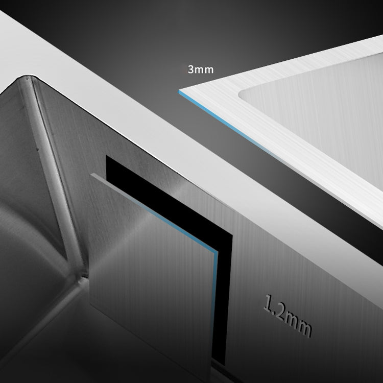 Classic Style Kitchen Sink Stainless Steel Drop-In Noise-cancelling Design Kitchen Sink Clearhalo 'Home Improvement' 'home_improvement' 'home_improvement_kitchen_sinks' 'Kitchen Remodel & Kitchen Fixtures' 'Kitchen Sinks & Faucet Components' 'Kitchen Sinks' 'kitchen_sinks' 6667470