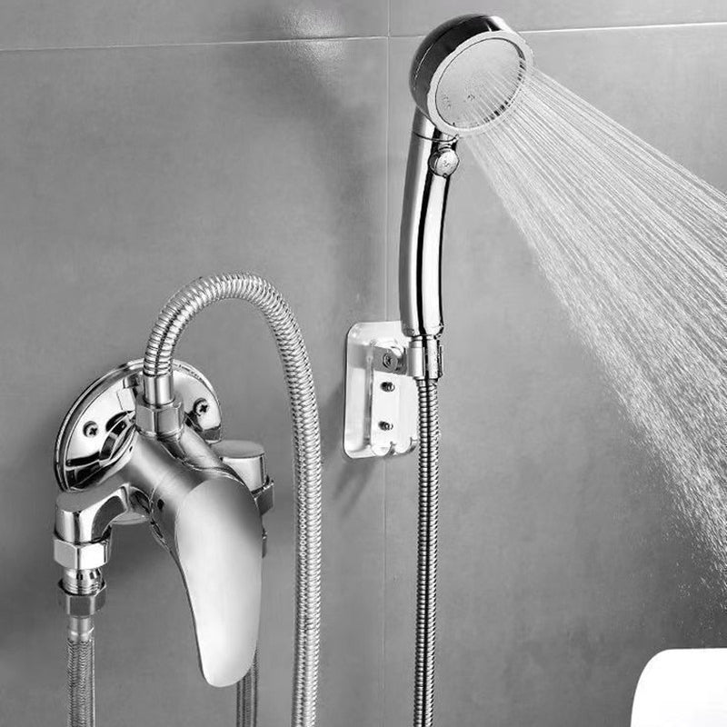 Shower Trim Massage Jet Level Handle Wall Mounted Shower Trim Brass Three-speed Hand Spray Clearhalo 'Bathroom Remodel & Bathroom Fixtures' 'Home Improvement' 'home_improvement' 'home_improvement_shower_faucets' 'Shower Faucets & Systems' 'shower_faucets' 'Showers & Bathtubs Plumbing' 'Showers & Bathtubs' 6667782