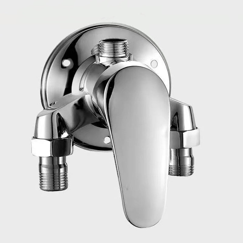 Shower Trim Massage Jet Level Handle Wall Mounted Shower Trim None Clearhalo 'Bathroom Remodel & Bathroom Fixtures' 'Home Improvement' 'home_improvement' 'home_improvement_shower_faucets' 'Shower Faucets & Systems' 'shower_faucets' 'Showers & Bathtubs Plumbing' 'Showers & Bathtubs' 6667783