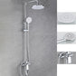 Shower Trim Round Rain Massage Jet Handheld Shower Head System Arc Clearhalo 'Bathroom Remodel & Bathroom Fixtures' 'Home Improvement' 'home_improvement' 'home_improvement_shower_faucets' 'Shower Faucets & Systems' 'shower_faucets' 'Showers & Bathtubs Plumbing' 'Showers & Bathtubs' 6667810