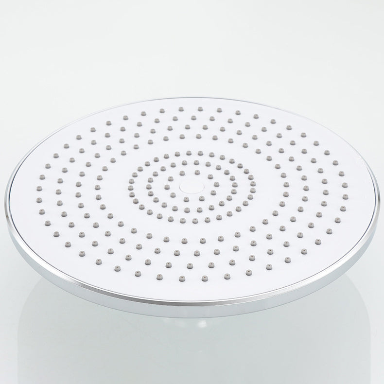 Shower Trim Round Rain Massage Jet Handheld Shower Head System Clearhalo 'Bathroom Remodel & Bathroom Fixtures' 'Home Improvement' 'home_improvement' 'home_improvement_shower_faucets' 'Shower Faucets & Systems' 'shower_faucets' 'Showers & Bathtubs Plumbing' 'Showers & Bathtubs' 6667813