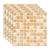 Peel and Stick Mosaic Tile Waterproof Square Peel and Stick Tile for Kitchen 20-Pack Orange Clearhalo 'Flooring 'Home Improvement' 'home_improvement' 'home_improvement_peel_stick_blacksplash' 'Peel & Stick Backsplash Tile' 'peel_stick_blacksplash' 'Walls & Ceilings' Walls and Ceiling' 6667897