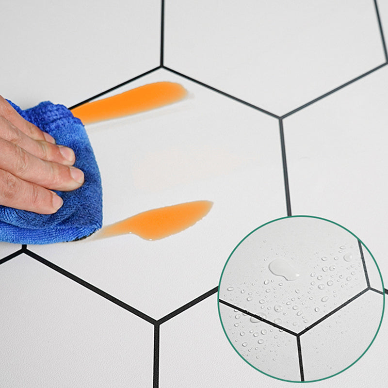 Modern Mosaic Tile Smooth Peel & Stick Backsplash Wallpaper for Kitchen Clearhalo 'Flooring 'Home Improvement' 'home_improvement' 'home_improvement_peel_stick_blacksplash' 'Peel & Stick Backsplash Tile' 'peel_stick_blacksplash' 'Walls & Ceilings' Walls and Ceiling' 6667939