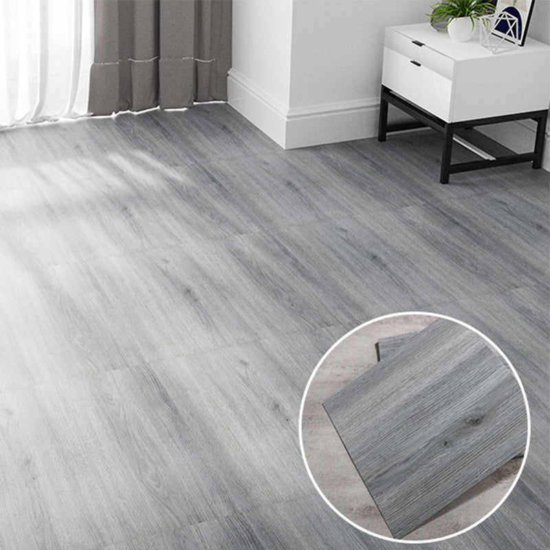 Modern Vinyl Flooring Wood Look Peel and Stick Hand Scraped PVC Flooring Light Gray Clearhalo 'Flooring 'Home Improvement' 'home_improvement' 'home_improvement_vinyl_flooring' 'Vinyl Flooring' 'vinyl_flooring' Walls and Ceiling' 6667977