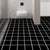 Modern PVC Flooring Peel and Stick Geometric Printed Vinyl Plank Flooring Matte Black Clearhalo 'Flooring 'Home Improvement' 'home_improvement' 'home_improvement_vinyl_flooring' 'Vinyl Flooring' 'vinyl_flooring' Walls and Ceiling' 6668033