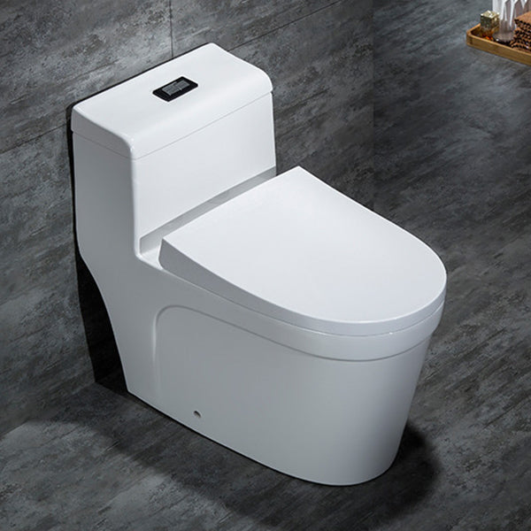 Traditional 1-Piece Toilet Floor Mounted White Urine Toilet for Bathroom Clearhalo 'Bathroom Remodel & Bathroom Fixtures' 'Home Improvement' 'home_improvement' 'home_improvement_toilets' 'Toilets & Bidets' 'Toilets' 6668785