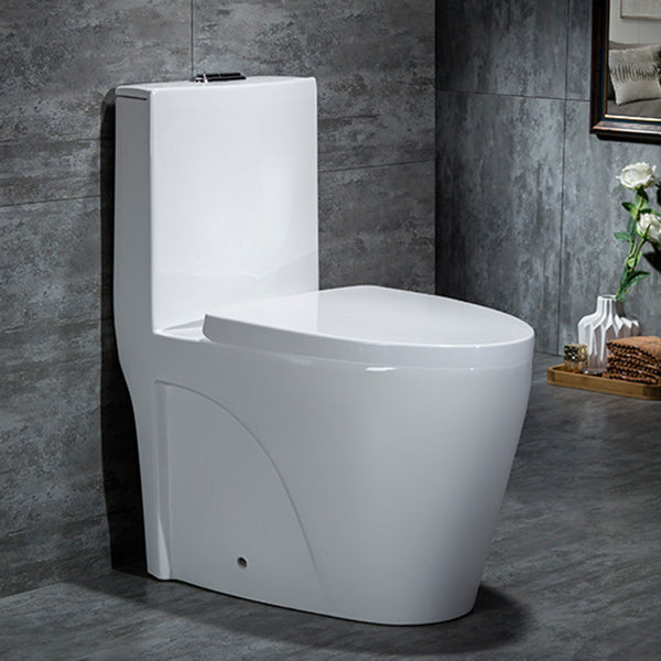 Traditional 1-Piece Toilet Floor Mounted White Urine Toilet for Bathroom 15"L x 27"W x 31"H Clearhalo 'Bathroom Remodel & Bathroom Fixtures' 'Home Improvement' 'home_improvement' 'home_improvement_toilets' 'Toilets & Bidets' 'Toilets' 6668787