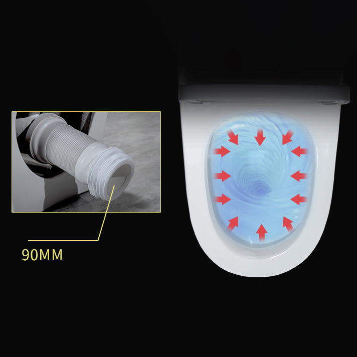 Traditional 1-Piece Toilet Floor Mounted White Urine Toilet for Bathroom Clearhalo 'Bathroom Remodel & Bathroom Fixtures' 'Home Improvement' 'home_improvement' 'home_improvement_toilets' 'Toilets & Bidets' 'Toilets' 6668793