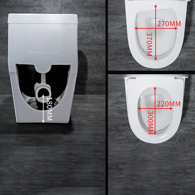 Traditional 1-Piece Toilet Floor Mounted White Urine Toilet for Bathroom Clearhalo 'Bathroom Remodel & Bathroom Fixtures' 'Home Improvement' 'home_improvement' 'home_improvement_toilets' 'Toilets & Bidets' 'Toilets' 6668794