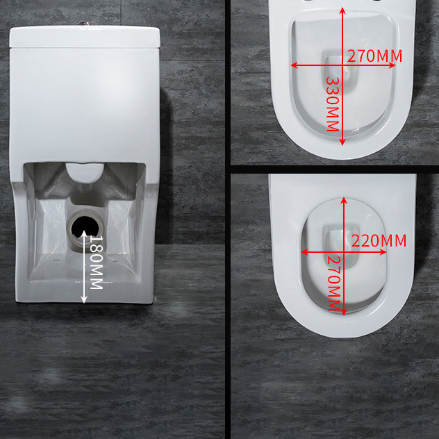 Traditional 1-Piece Toilet Floor Mounted White Urine Toilet for Bathroom Clearhalo 'Bathroom Remodel & Bathroom Fixtures' 'Home Improvement' 'home_improvement' 'home_improvement_toilets' 'Toilets & Bidets' 'Toilets' 6668796