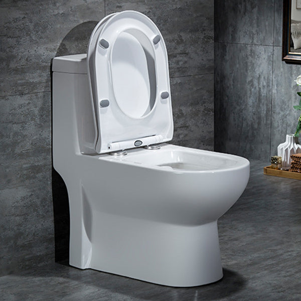 Traditional 1-Piece Toilet Floor Mounted White Urine Toilet for Bathroom Clearhalo 'Bathroom Remodel & Bathroom Fixtures' 'Home Improvement' 'home_improvement' 'home_improvement_toilets' 'Toilets & Bidets' 'Toilets' 6668800