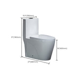 Traditional 1-Piece Toilet Floor Mounted White Urine Toilet for Bathroom Clearhalo 'Bathroom Remodel & Bathroom Fixtures' 'Home Improvement' 'home_improvement' 'home_improvement_toilets' 'Toilets & Bidets' 'Toilets' 6668803