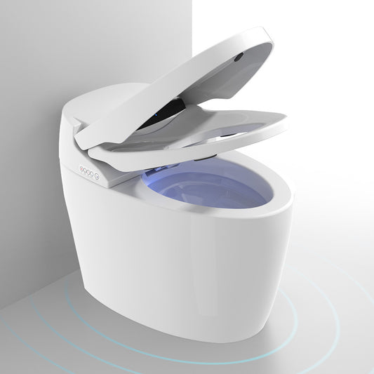 Contemporary One-Piece Toilet Bowl Floor Mounted Urine Toilet for Washroom Clearhalo 'Bathroom Remodel & Bathroom Fixtures' 'Home Improvement' 'home_improvement' 'home_improvement_toilets' 'Toilets & Bidets' 'Toilets' 6668836