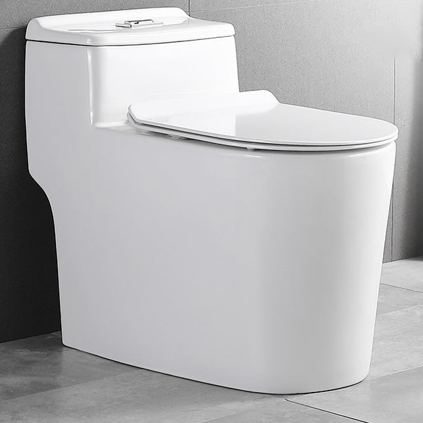 Traditional 1-Piece Toilet Bowl White Urine Toilet with Seat for Bathroom 12" Clearhalo 'Bathroom Remodel & Bathroom Fixtures' 'Home Improvement' 'home_improvement' 'home_improvement_toilets' 'Toilets & Bidets' 'Toilets' 6668853
