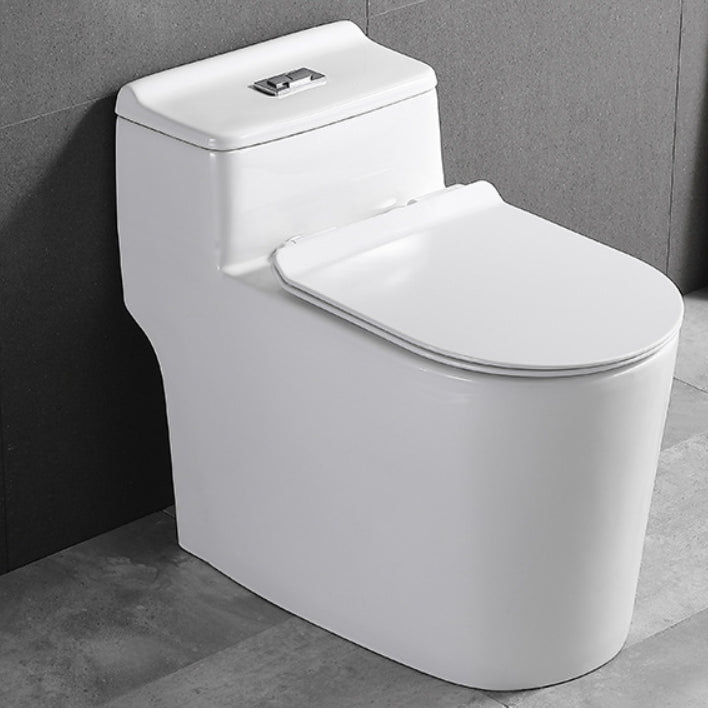 Traditional 1-Piece Toilet Bowl White Urine Toilet with Seat for Bathroom 10" Clearhalo 'Bathroom Remodel & Bathroom Fixtures' 'Home Improvement' 'home_improvement' 'home_improvement_toilets' 'Toilets & Bidets' 'Toilets' 6668855