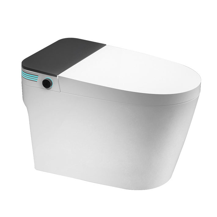 Contemporary One Piece Toilet Concealed Tank Toilet Bowl with Seat for Washroom Clearhalo 'Bathroom Remodel & Bathroom Fixtures' 'Home Improvement' 'home_improvement' 'home_improvement_toilets' 'Toilets & Bidets' 'Toilets' 6668889