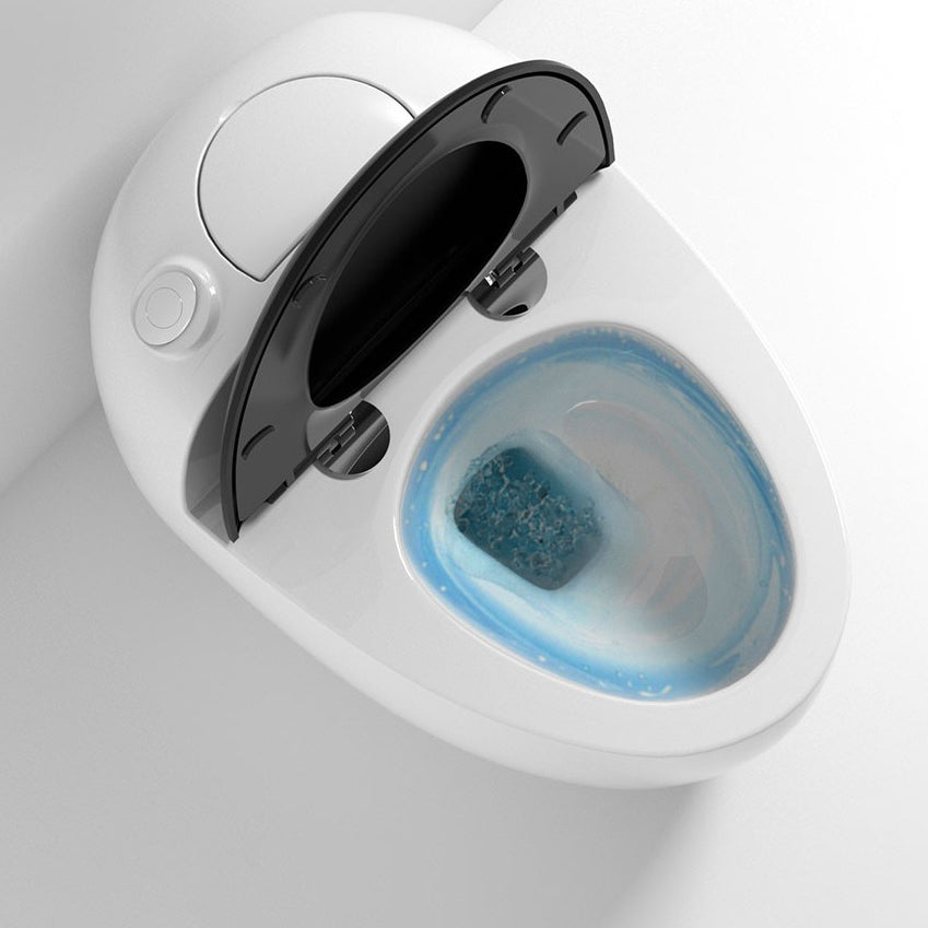 Modern Siphon Jet One Piece Toilet Bowl Heated Seat Urine Toilet with Toilet Seat Clearhalo 'Bathroom Remodel & Bathroom Fixtures' 'Home Improvement' 'home_improvement' 'home_improvement_toilets' 'Toilets & Bidets' 'Toilets' 6668903