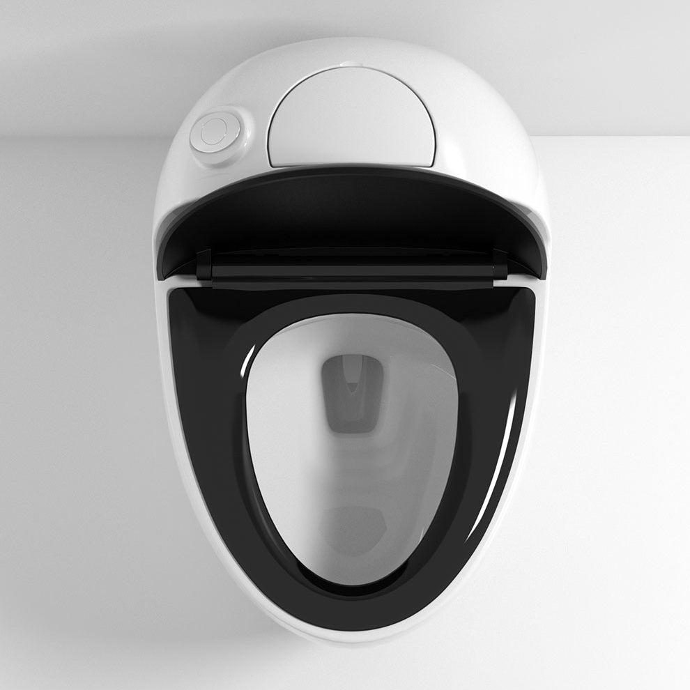 Modern Siphon Jet One Piece Toilet Bowl Heated Seat Urine Toilet with Toilet Seat Clearhalo 'Bathroom Remodel & Bathroom Fixtures' 'Home Improvement' 'home_improvement' 'home_improvement_toilets' 'Toilets & Bidets' 'Toilets' 6668904